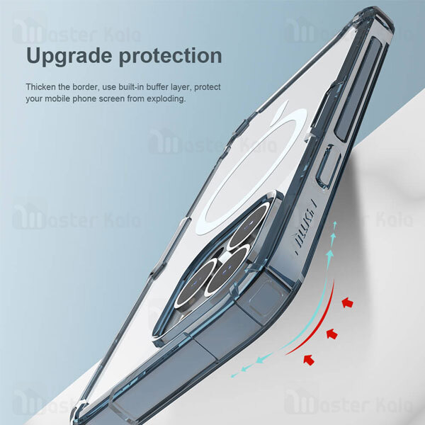 قاب محافظ مگنتی نیلکین آیفون Apple iPhone 13 Pro Nillkin Nature TPU Pro Magnetic Case